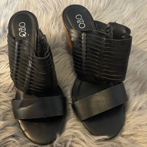 Cato 39724282 chunky heel sandals size 7 3.5” heel - Picture 2 of 11